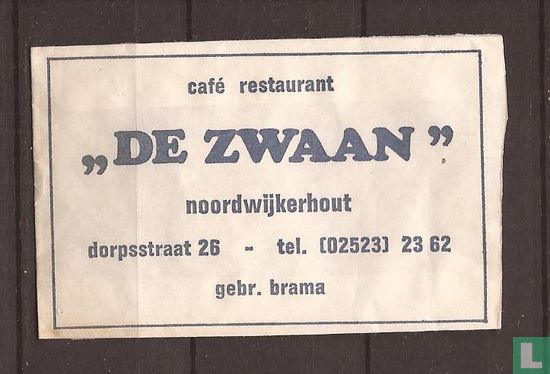 Cafe Restaurant "De Zwaan"   - Image 1