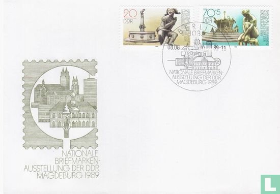 Postzegeltentoonstelling Magdeburg
