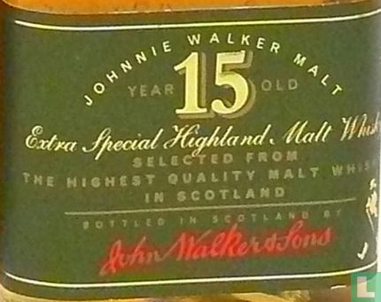 Johnnie Walker 15 y.o. - Afbeelding 3