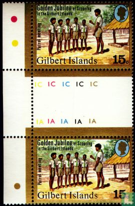 Fünfzig Jahre der Scouting Gilbertinseln