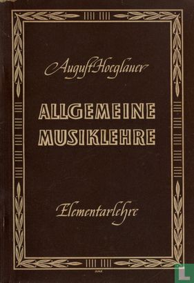 Allgemeine Musiklehre: Elementarlehre - Afbeelding 1