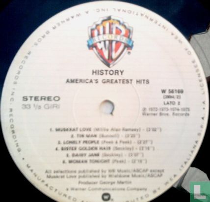 History: America's Greatest Hits  - Afbeelding 2