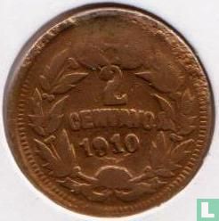 Honduras 2 centavos 1910 - Afbeelding 1