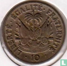 Haïti 10 centimes 1949 - Afbeelding 2