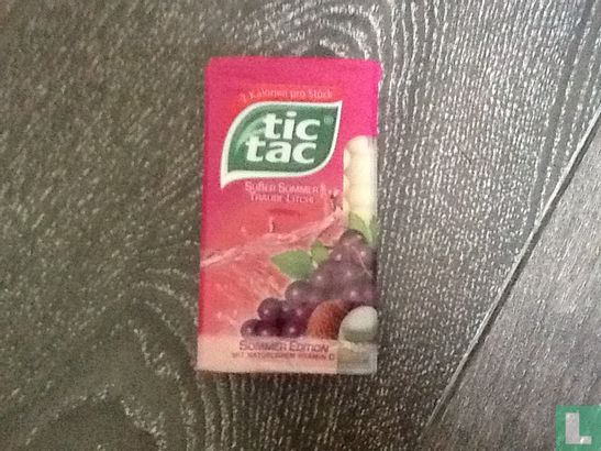 Tic tac sommer edition suber sommer traube-litchi - Image 1