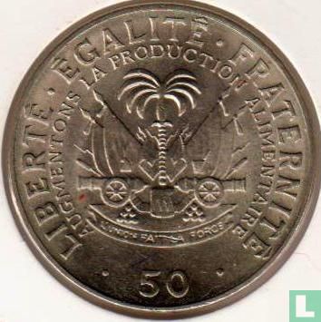Haiti 50 centimes 1972 "FAO" - Image 2