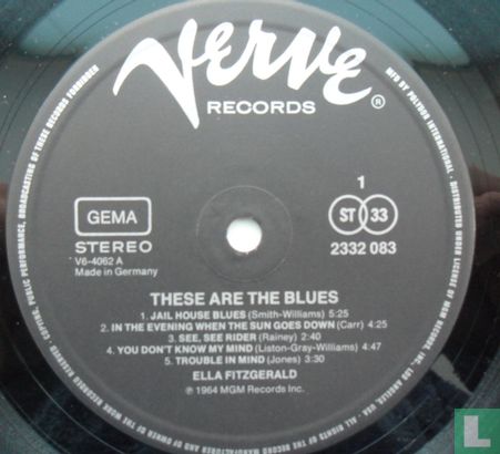 These Are The Blues - Afbeelding 3