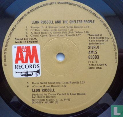 Leon Russell and the Shelter People - Afbeelding 3