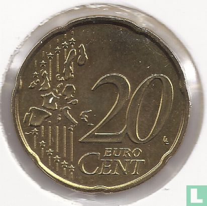 France 20 cent 2004 - Image 2