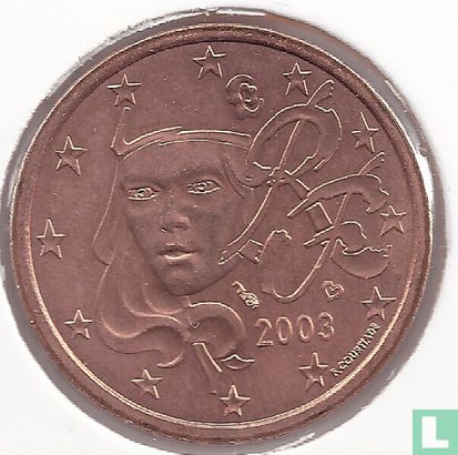 Frankreich 5 Cent 2003 - Bild 1