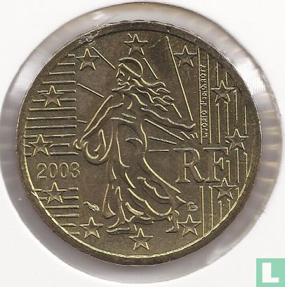 Frankrijk 50 cent 2003 - Afbeelding 1