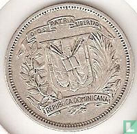 Dominican Republic 25 centavos 1956 - Image 2