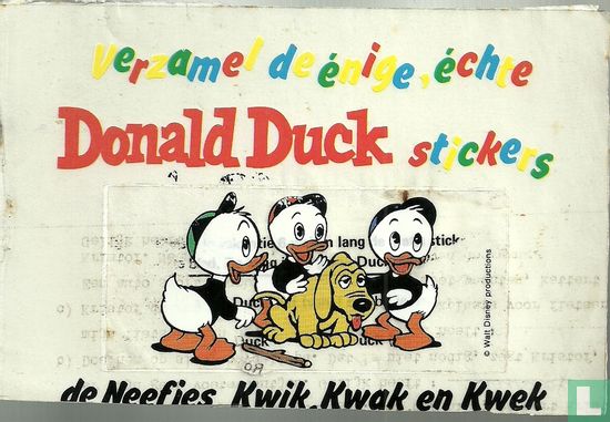 Donald Duck - Verzamel de echte Donald Duck Stickers
