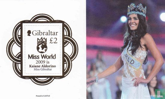 Miss Gibraltar 2009 is Miss World
