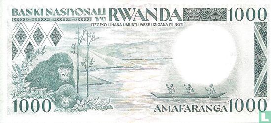 Ruanda 1000 Franken - Bild 2