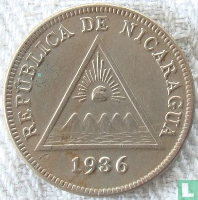 Nicaragua 5 centavos 1936 - Image 1