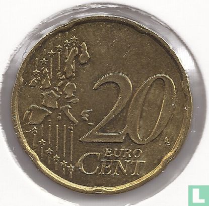 Frankreich 20 Cent 2002 - Bild 2