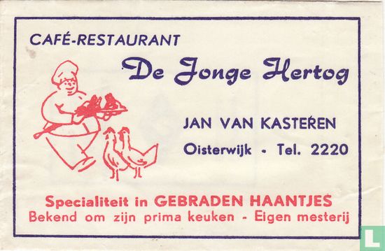 Café Restaurant De Jonge Hertog  - Image 1