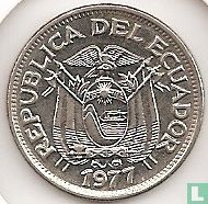 Ecuador 50 centavos 1977 - Afbeelding 1