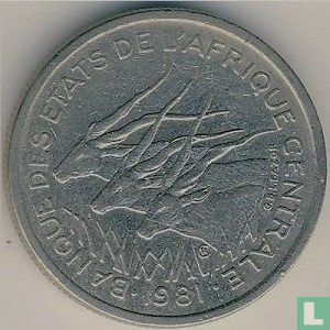 États d'Afrique centrale 50 francs 1981 (C) - Image 1