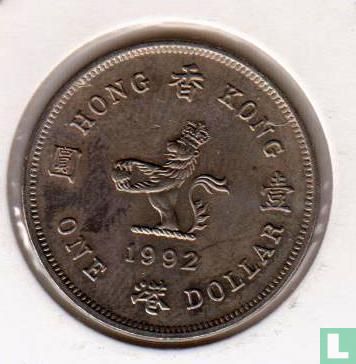 Hong Kong 1 dollar 1992 - Image 1