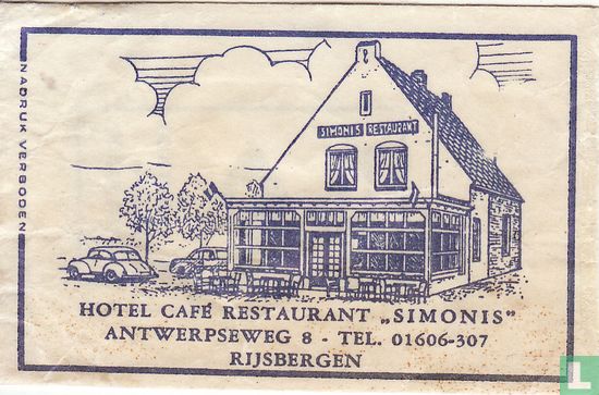 Hotel Café Restaurant "Simonis"   - Image 1