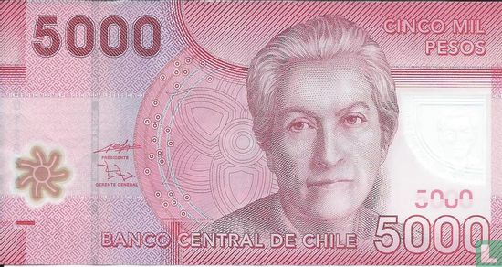 Chile 5000 Pesos  - Bild 1