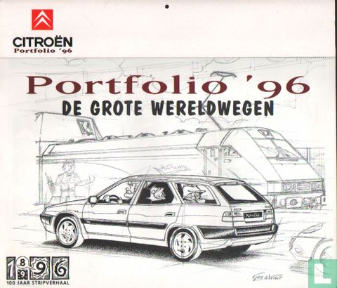 Citroën kalender 1996 : Portfolio '96 - De grote wereldwegen - Image 1