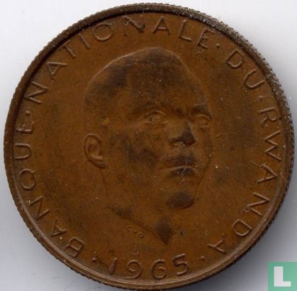 Ruanda 5 Franc 1965 - Bild 1