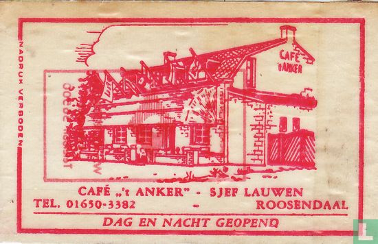 Café " 't Anker"  - Bild 1