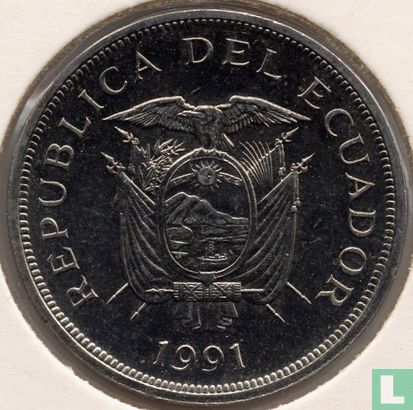 Ecuador 50 sucres 1991 (type 2) - Afbeelding 1