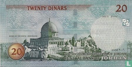 Jordanië 20 Dinars 2006 - Afbeelding 2