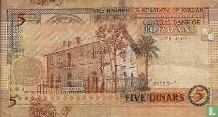 Jordanië 5 Dinars 2006 - Afbeelding 2