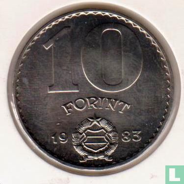 Ungarn 10 Forint 1983 "FAO" - Bild 1