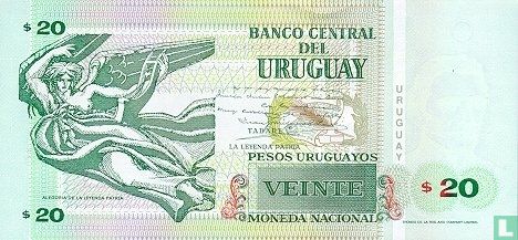 Uruguay 20 Pesos 1994 - Image 2