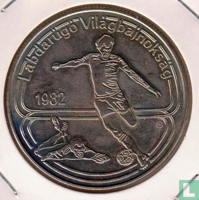 Hongrie 100 forint 1982 "Football World Cup in Spain" - Image 2