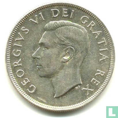 Canada 1 dollar 1949 "Accession of Newfoundland to the Canadian Confederation States" - Image 2