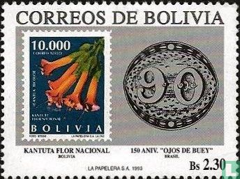 150 years stamps Brazil