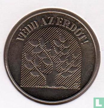 Hungary 20 forint 1984 "9th World forestry congress in Mexico city" - Image 2