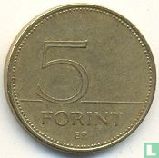 Ungarn 5 Forint 1995 - Bild 2