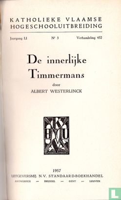 De innerlijke Timmermans - Afbeelding 3