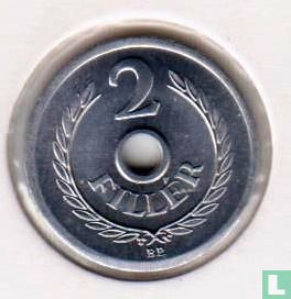 Hongrie 2 fillér 1990 - Image 2