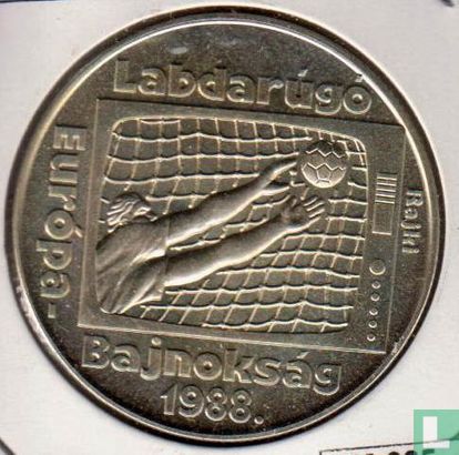 Hongrie 100 forint 1988 "European Football Championship in Germany" - Image 2