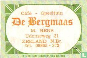 Café Speeltuin De Bergmaas - M.Bens