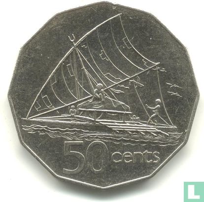 Fiji 50 cents 1998 - Afbeelding 2