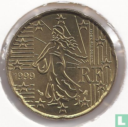 France 20 cent 1999 - Image 1