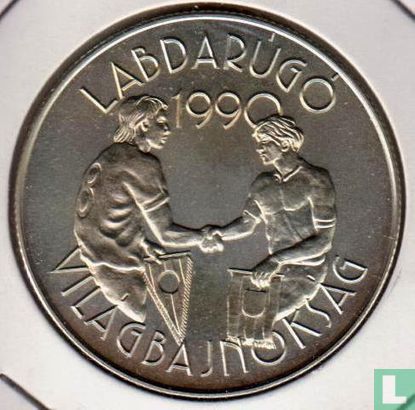 Hongrie 100 forint 1989 "1990 Football World Cup in Italy" - Image 2