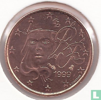 France 1 cent 1999 - Image 1