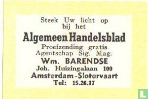 Steek uw licht op bij het Algemeen Handelsblad - Wm. Barendse