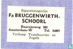 Sigarenmagazijn Fa.Bruggenwirth-Schoorl 
